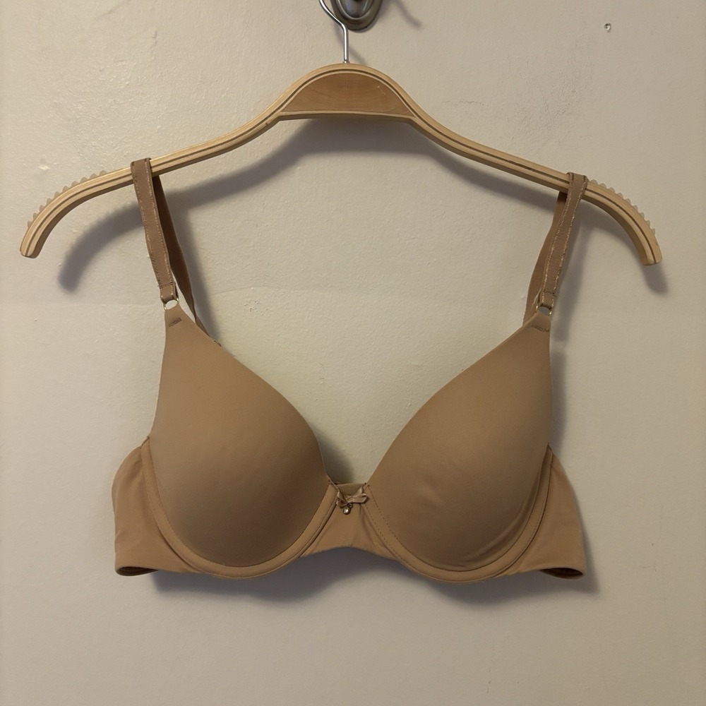 Soma Embraceable Demi Bra Underwire Tan Beige‎ 34B T-shirt Every Day